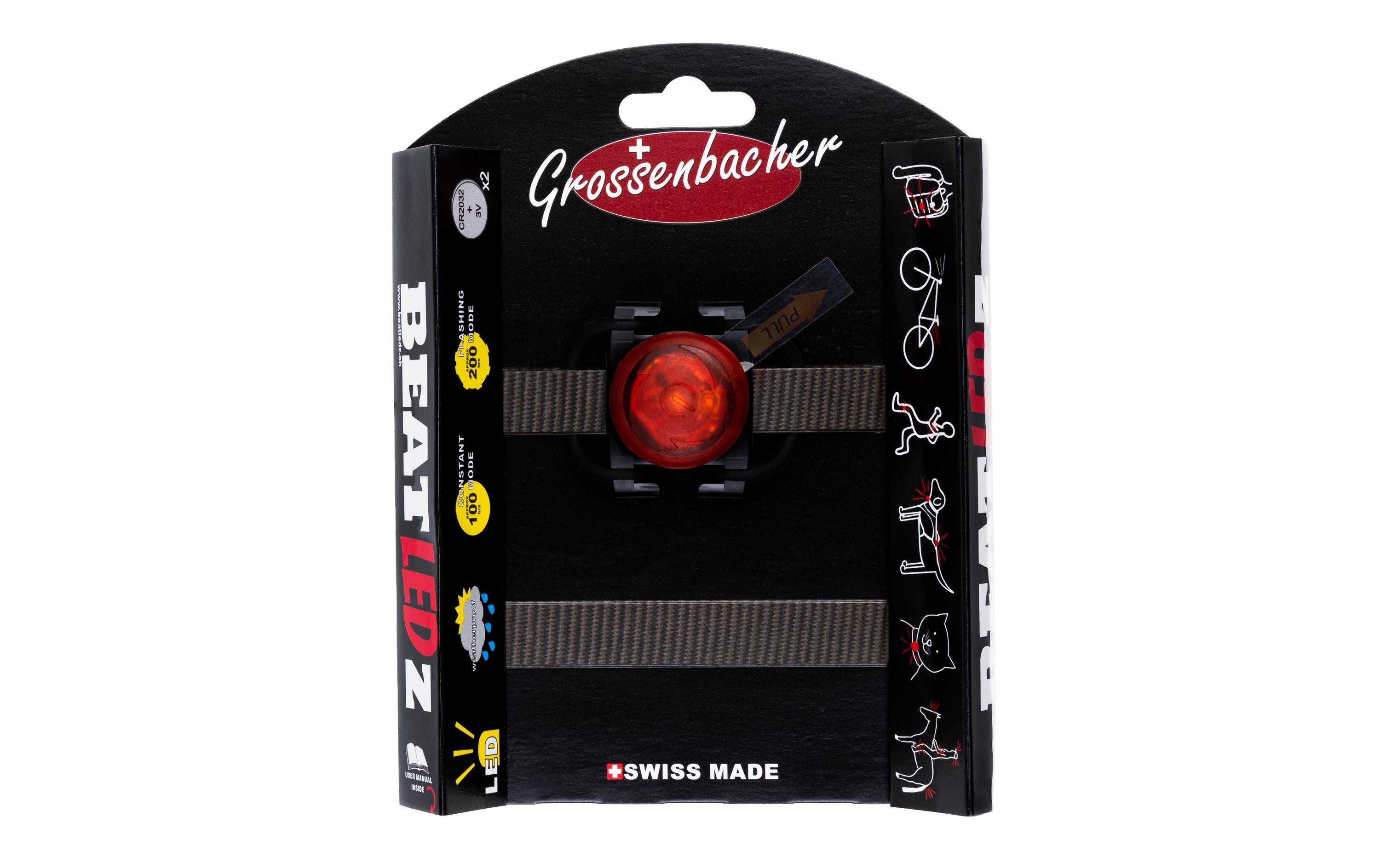 Grossenbacher, Leuchte BeatLEDz SG1, Rot