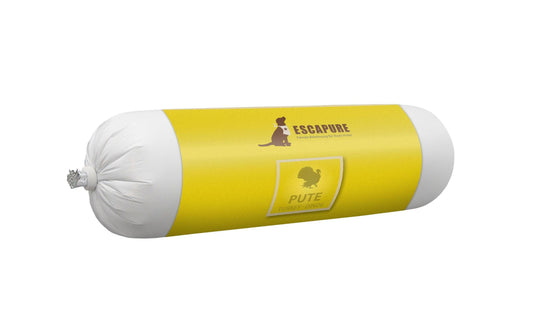 Escapure Nassfutter Wurst Pute 400g