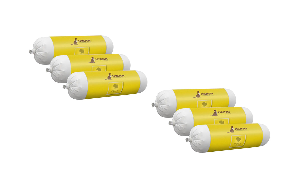 Escapure Nassfutter Wurst Pute Kit
