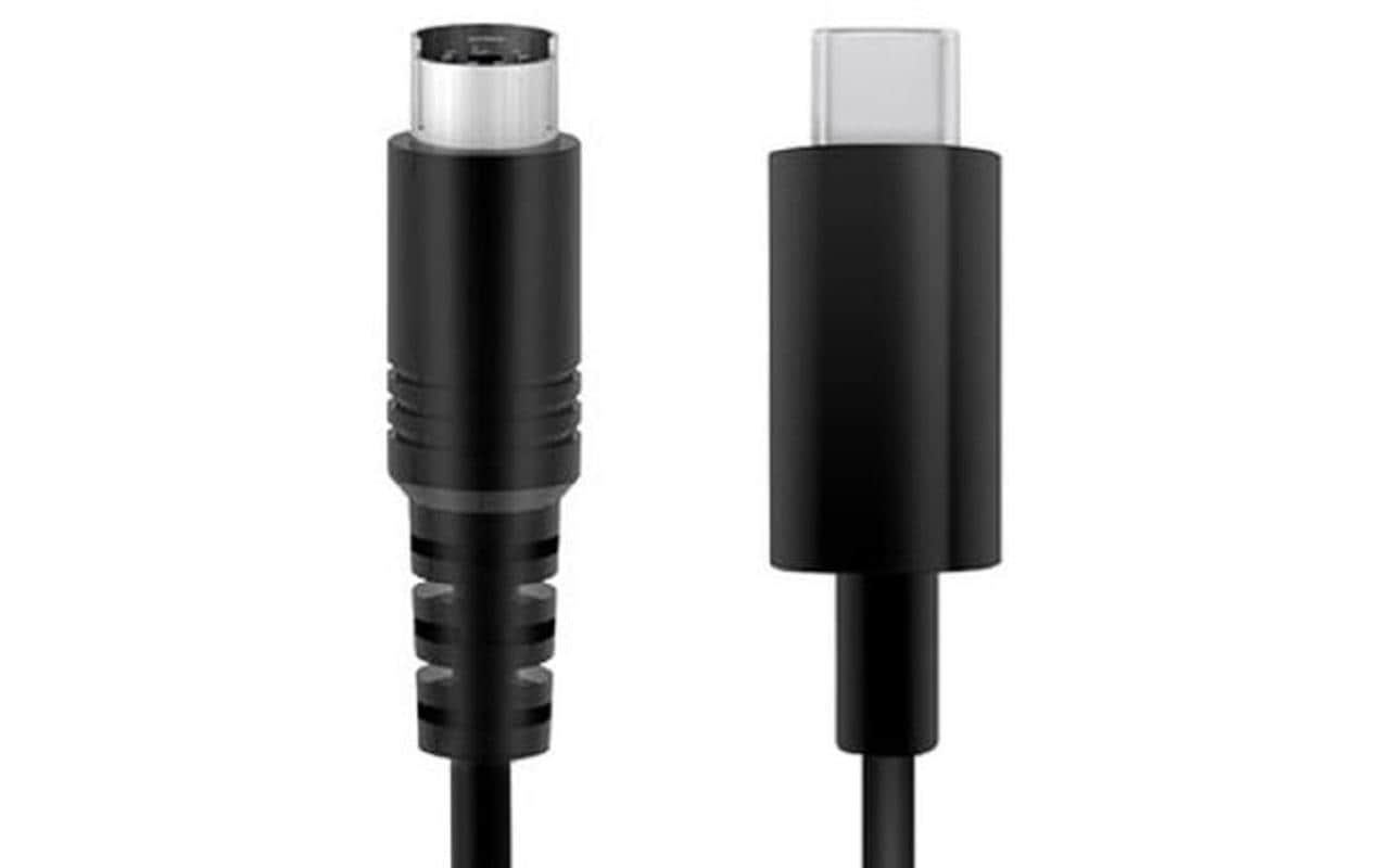 IK Multimedia USB-C to Mini-DIN cable