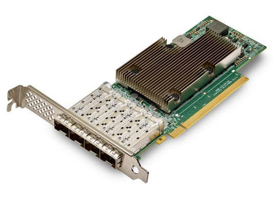 Broadcom | P425G: 4 Port SFP28 Netzwerkkarte | 4x SFP28, 10/25GE, PCIe-x16 V4