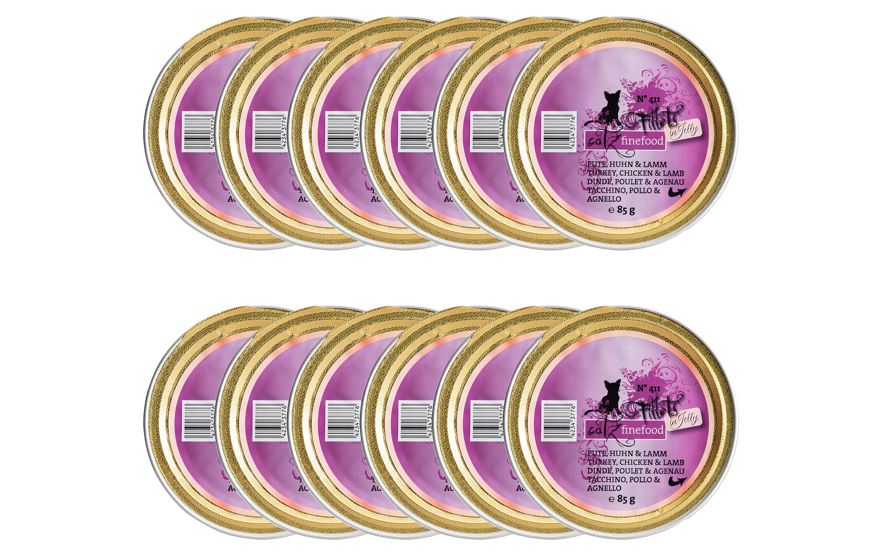 catz finefood Fillets No.411 12x85g Kit