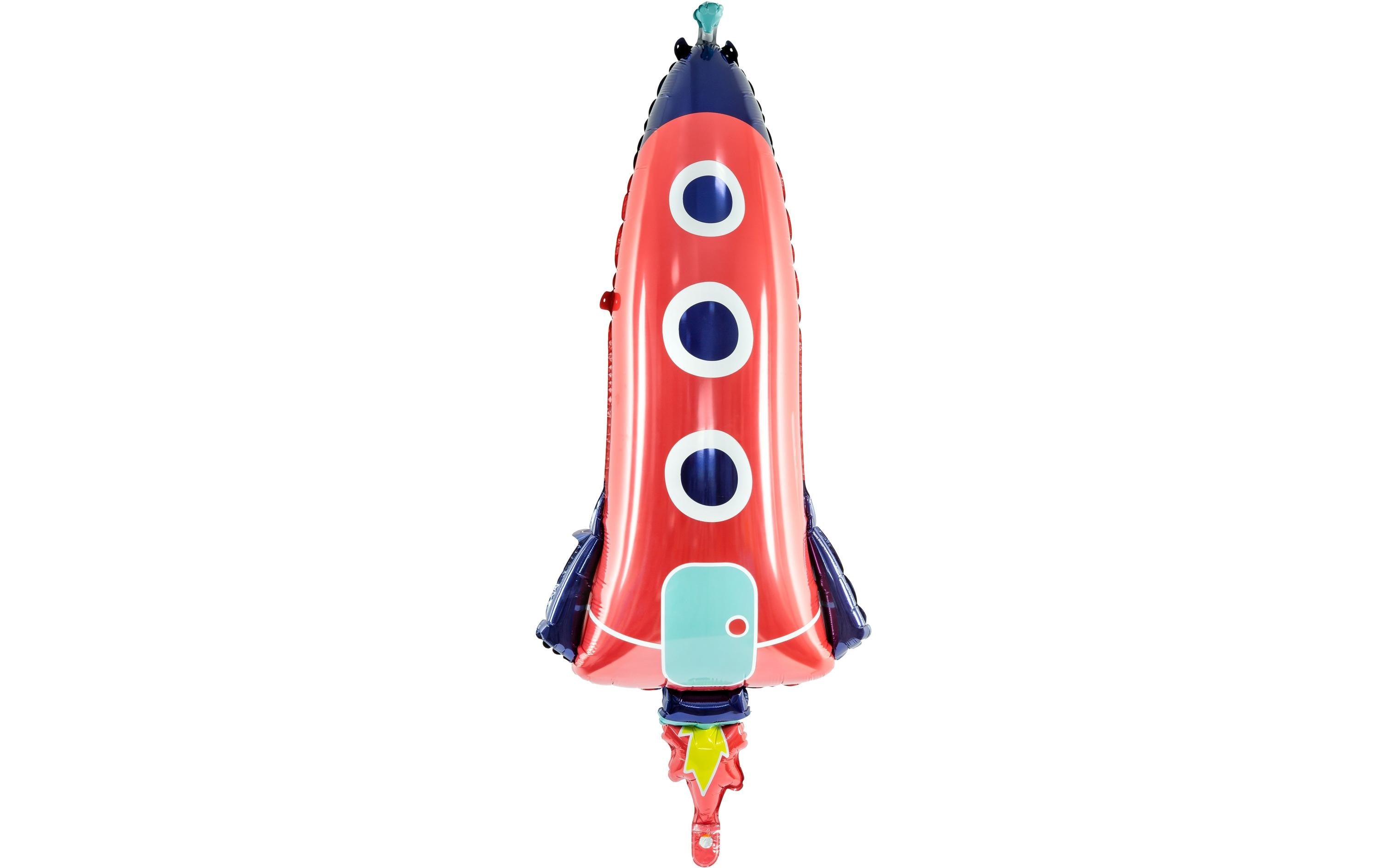 Partydeco Folienballon Rocket