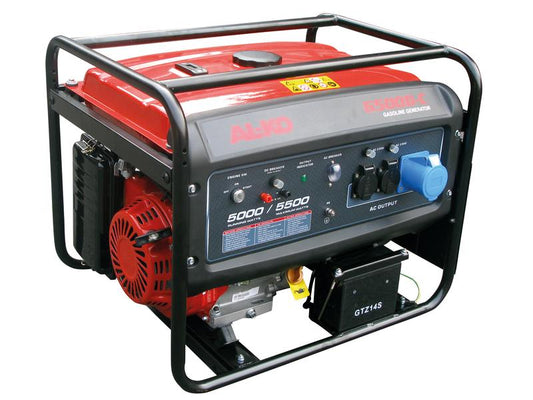 AL-KO | Benzin-Stromerzeuger 6500C | 4-Takt, 5000W, 25 Liter-Tank