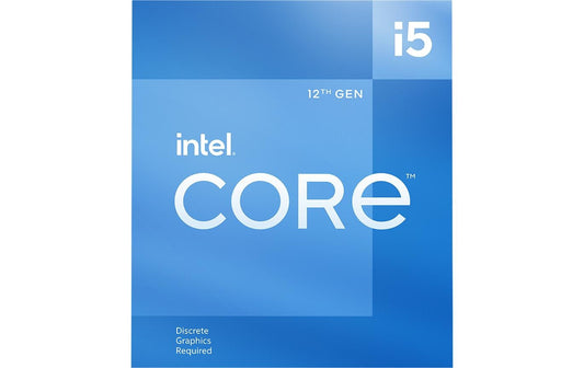 CPU Intel Six Core i5-12400F/2.50 GHz