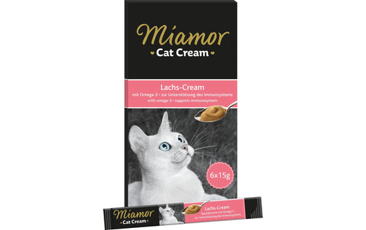 Miamor | Snack Lachs-Cream 6x15g