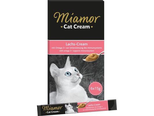 Miamor | Snack Lachs-Cream 6x15g
