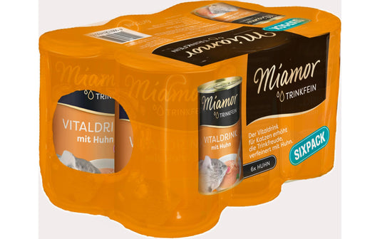 Miamor | Dose Trinkfein Vitaldrink Huhn | 6x135ml