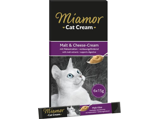 Miamor | Snack Malt-Cream Käse 6x15g