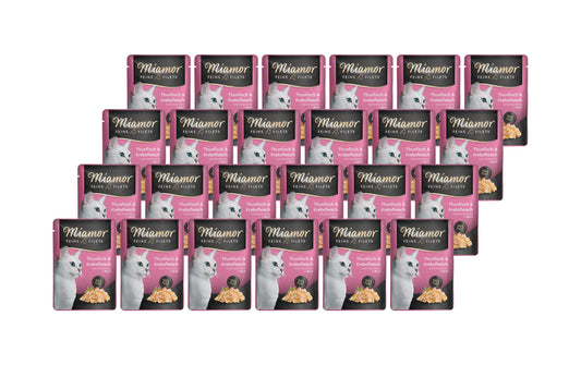 Miamor Feine Filets Thunfisch & Krebs Gelée