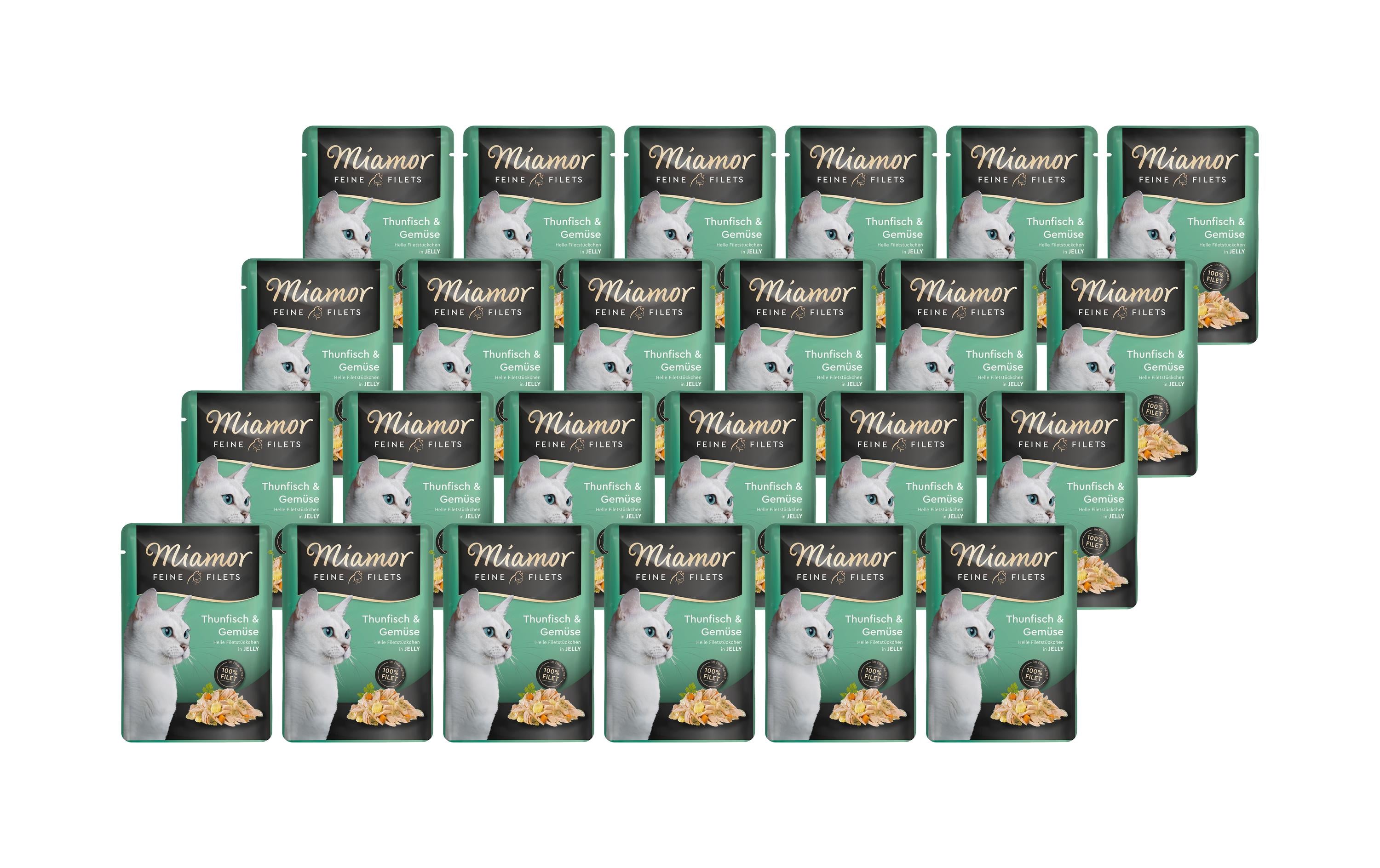 Miamor Feine Filets Thunfisch&Gemüse Gelée