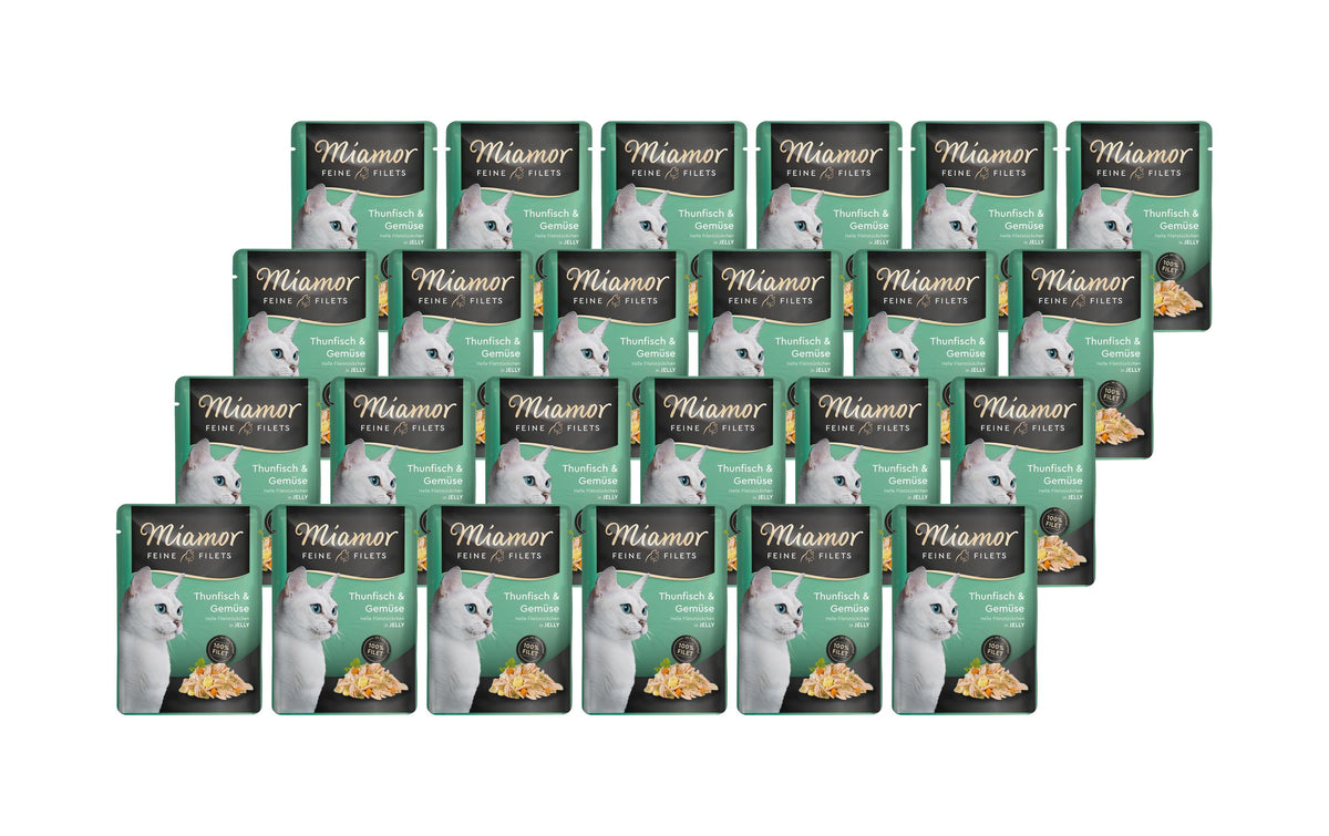 Miamor Feine Filets Thunfisch&Gemüse Gelée