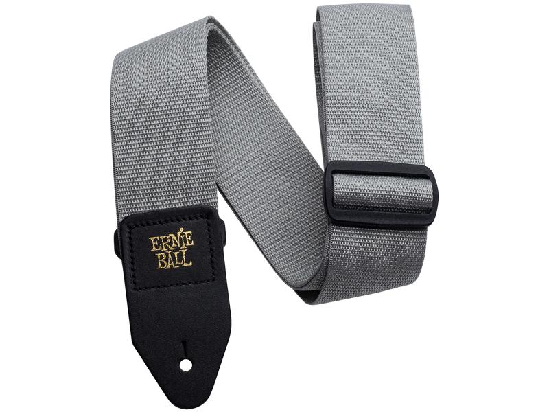 Ernie Ball | 4046 Polypro Grau | Gitarrengurt, grau
