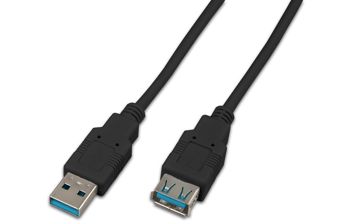 Wirewin USB3.0 Kabel, 3m, A-A, schwarz