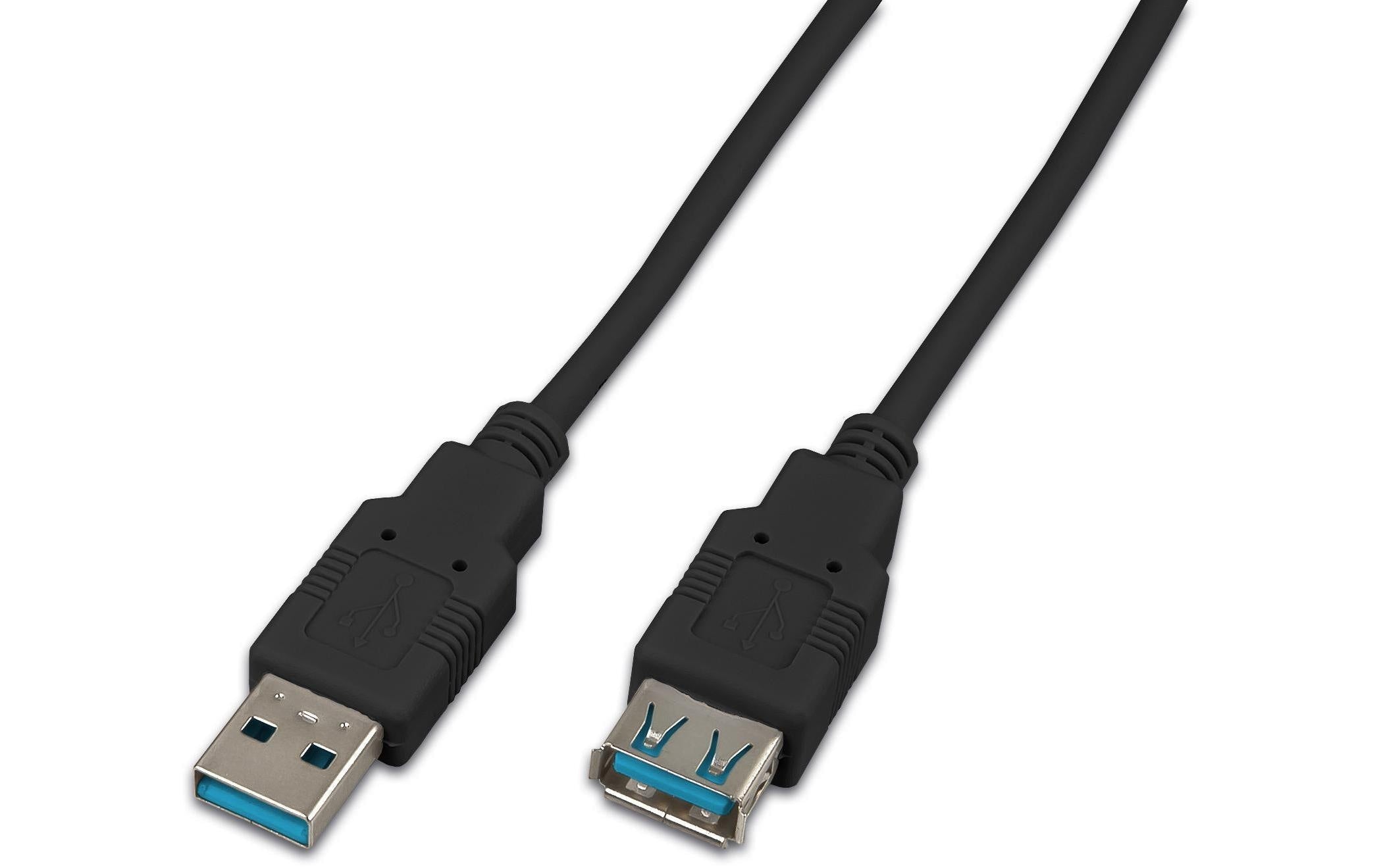 Wirewin USB3.0 Kabel, 1.8m, A-A, schwarz