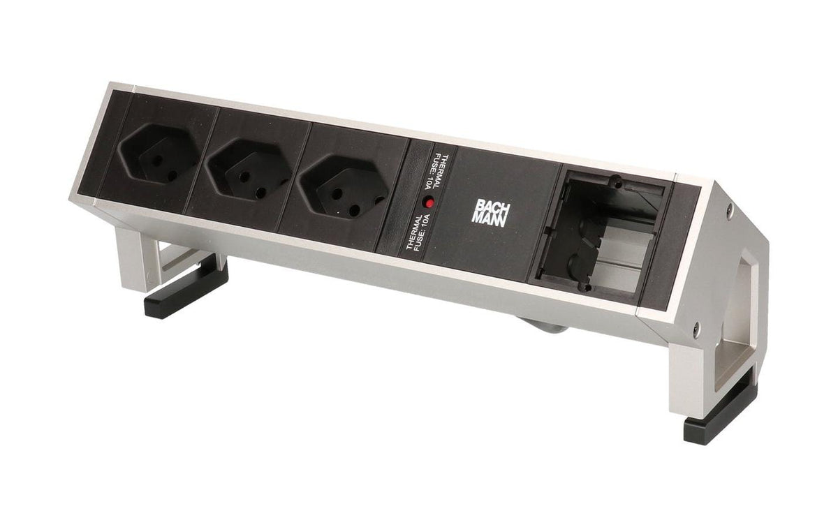 Steckdosenleiste DESK 2, 3xT13, 1xCustom