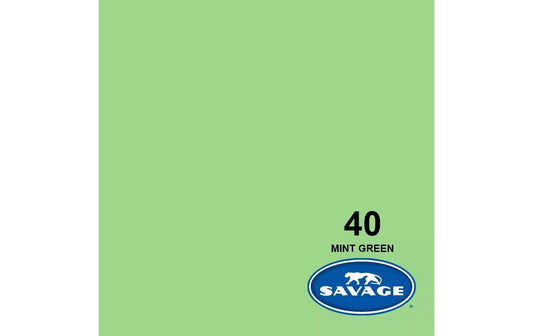 Savage | Hintergrundpapier minzgrün 2.72x11m | Masse 2.72 x 11m