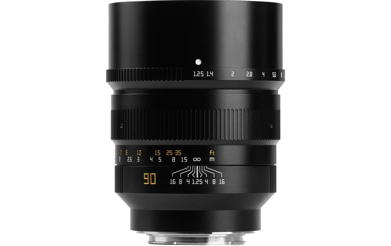 TTArtisan, Festbrennweite 90mm F/1.25 – Son