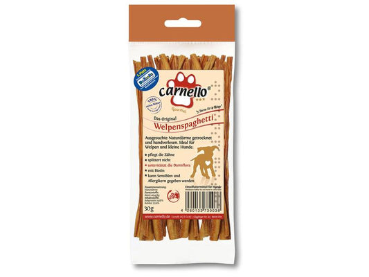 Carnello | Welpen Spaghetti natur 12cm, 30g