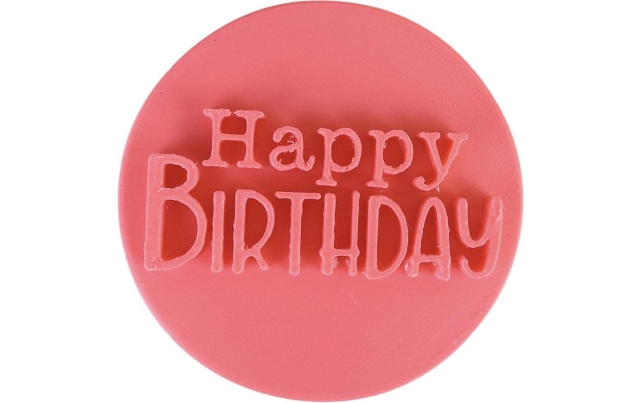 Backshop Stempel happy birthday