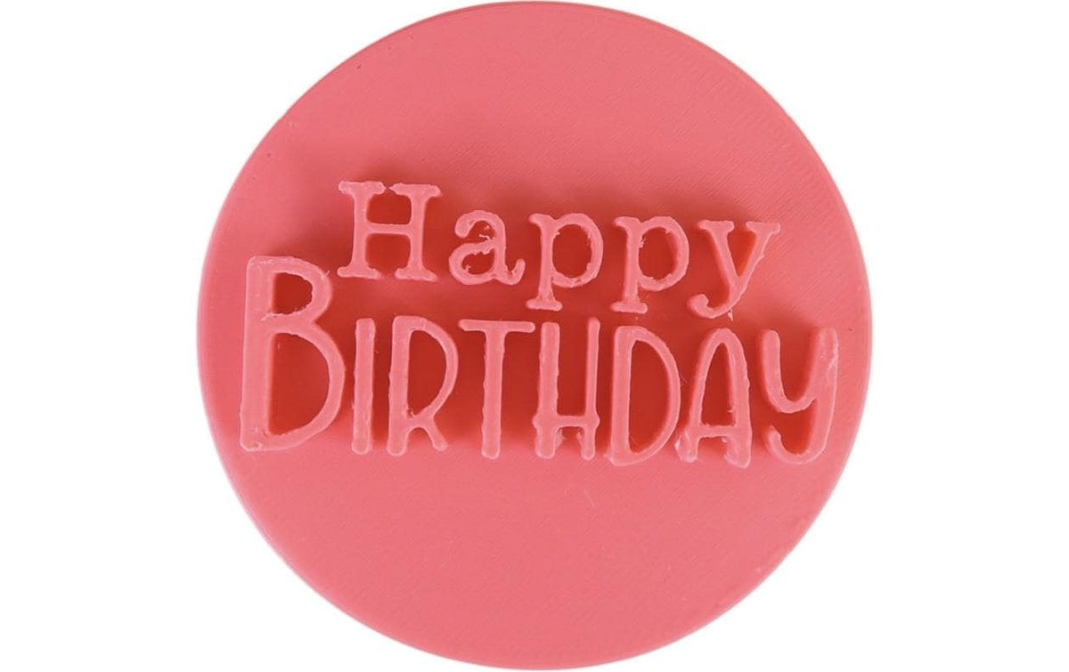 Backshop Stempel happy birthday