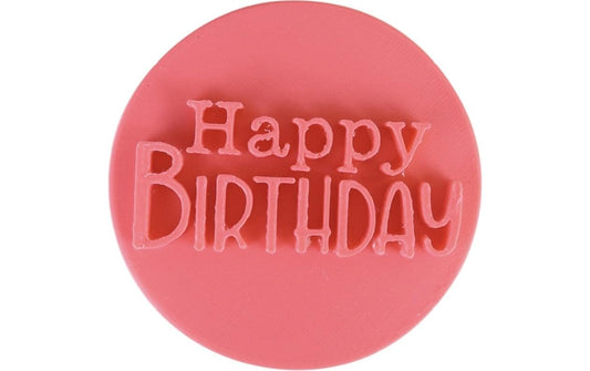 Backshop Stempel happy birthday