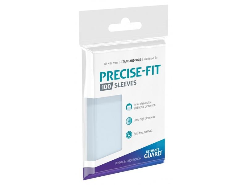 Ultimate Guard | Precise-Fit Sleeves | Transparent (100)