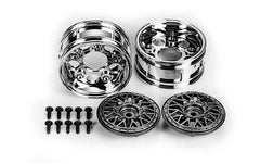 Tamiya 26mm Felgen silber BBS