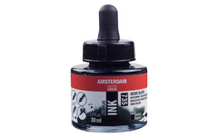 Amsterdam, Acryltinte 735 Oxidschwarz decke