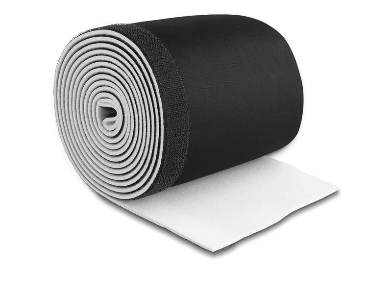 Delock | Kabelschlauch 3 m x 135 mm Schwarz | Klettverschluss 3mx135mm, schwarz/weiss