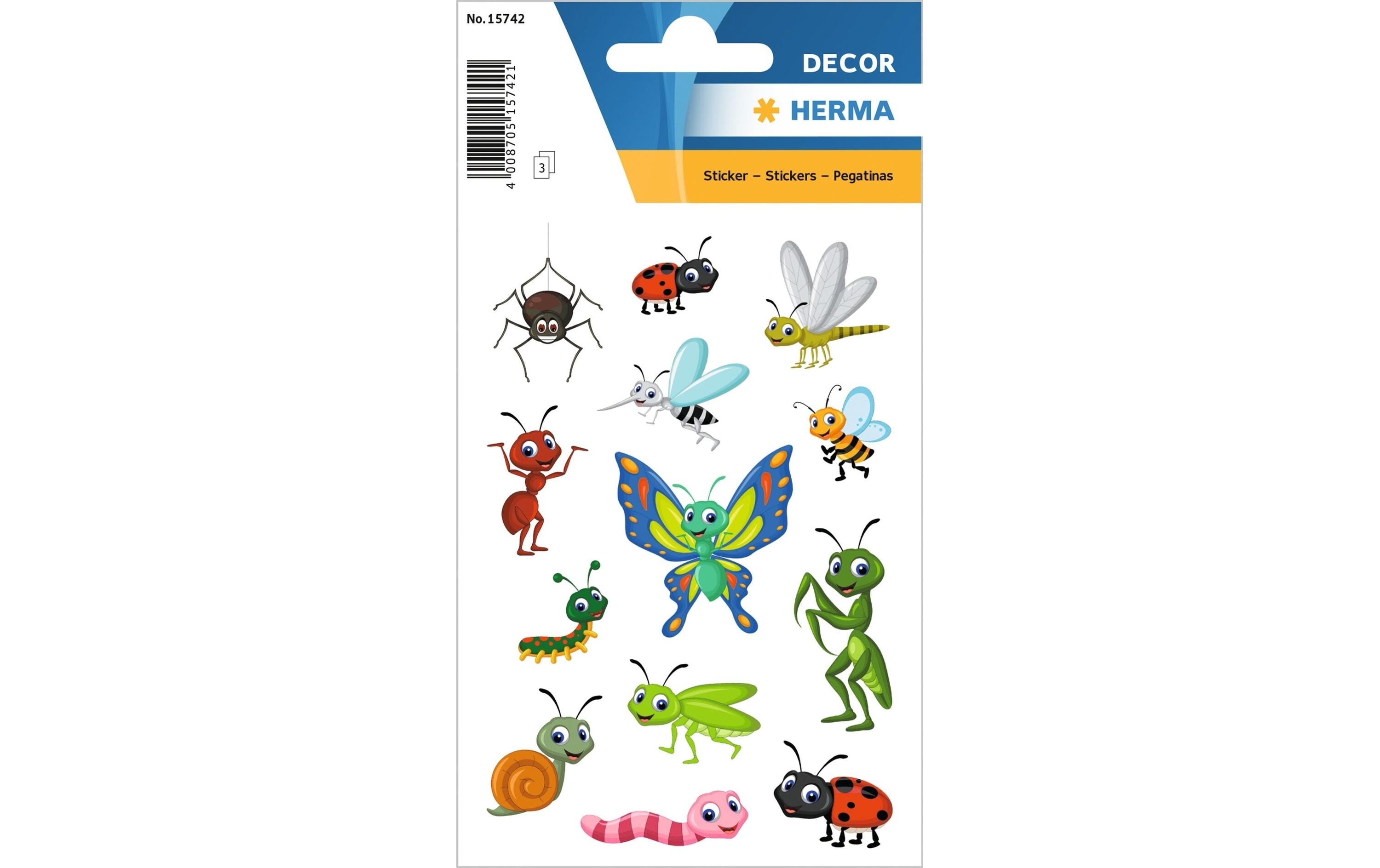 Herma Sticker Kleine Krabbeltiere