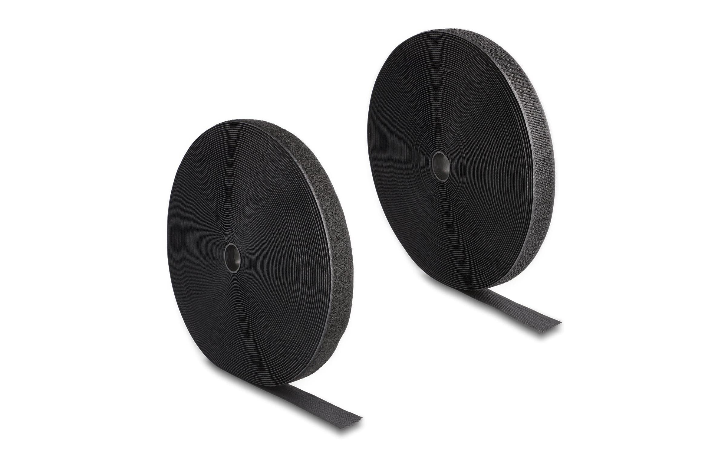Delock, Klettband 25m x 25mm Strapazierfähi