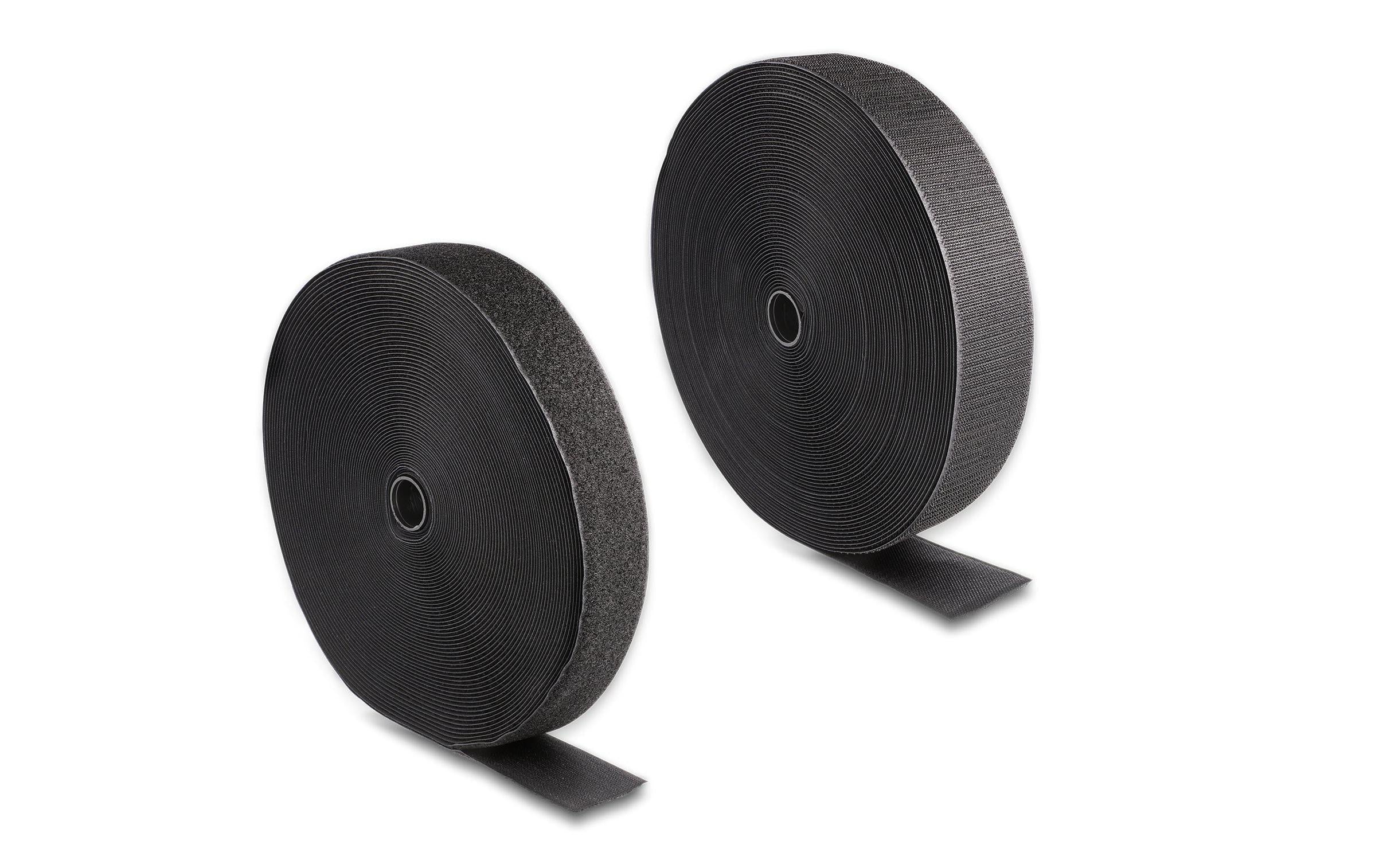 Delock, Klettband 25m x 50mm Strapazierfähi