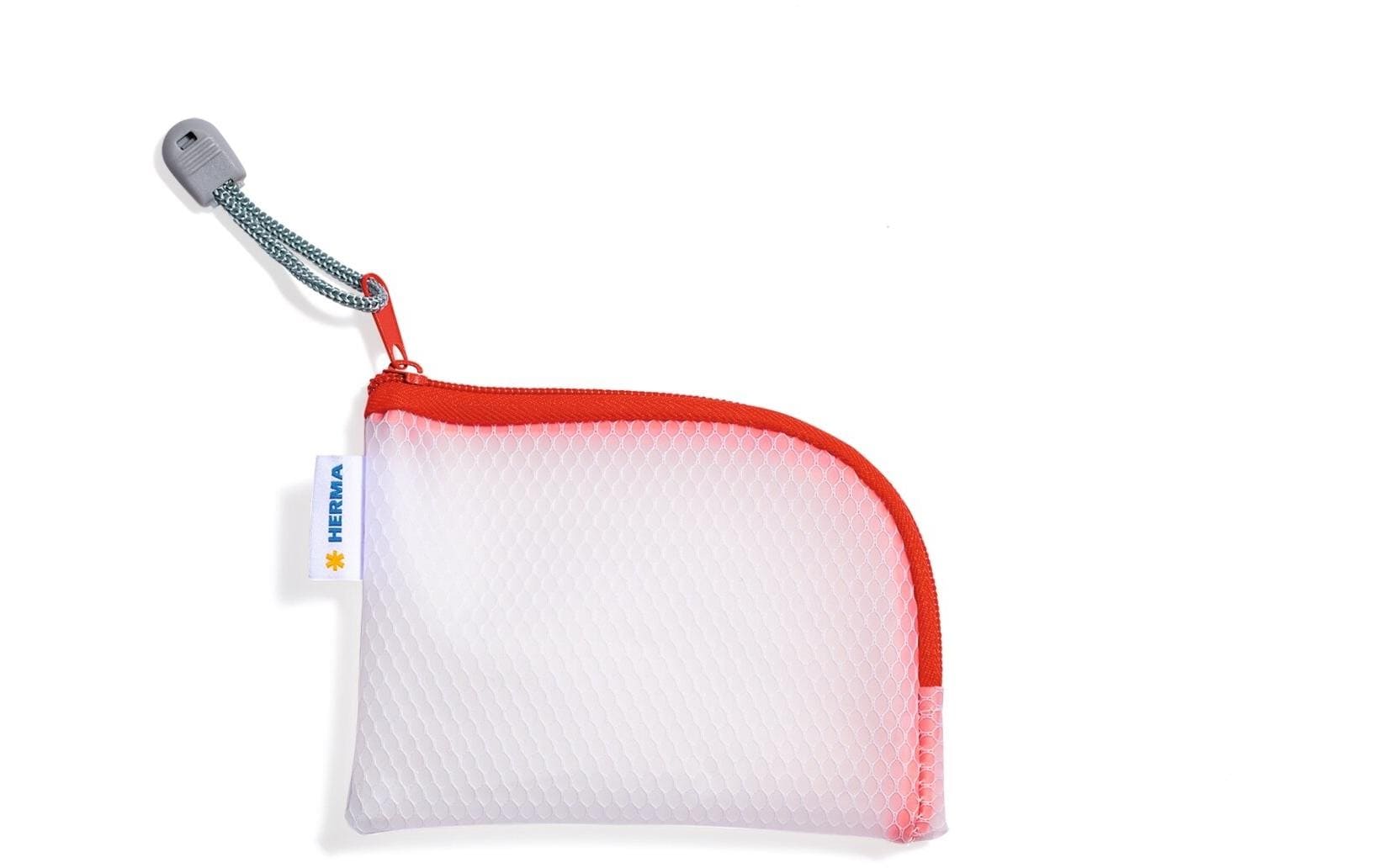 HERMA, Etui Mesh Bag A7, 7.4 x 10.5 cm, Rot