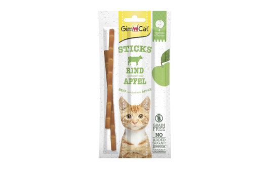 Gimpet | GimCat Sticks Rind & Apfel 3 Stk.