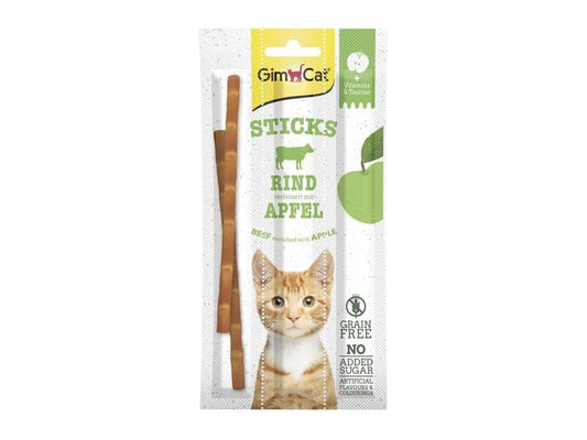 Gimpet | GimCat Sticks Rind & Apfel 3 Stk.