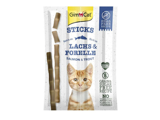 Gimpet | GimCat Sticks Lachs & Forelle 4Stk.