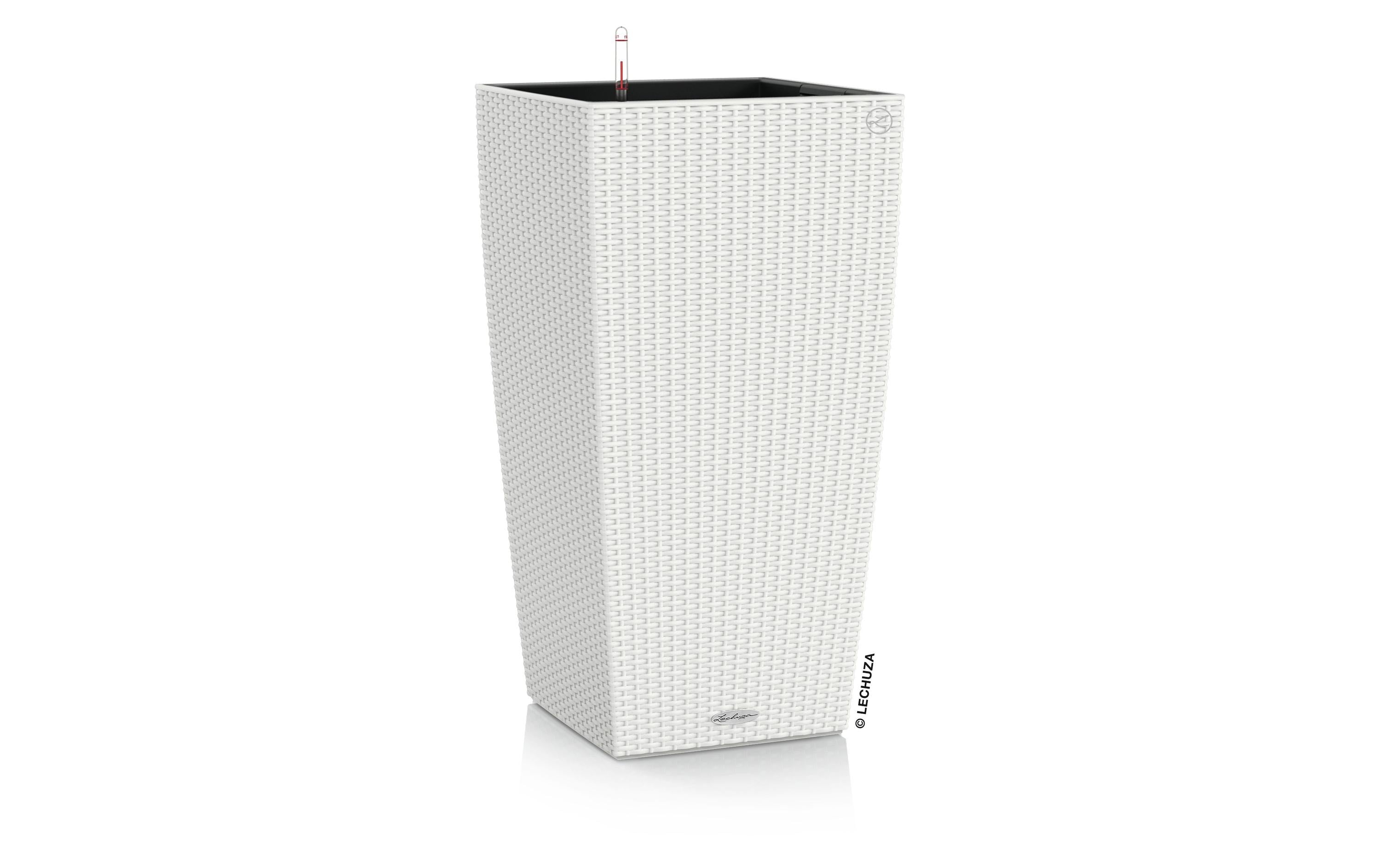 Lechuza, Blumentopf Cubico Cottage 40 Weiss