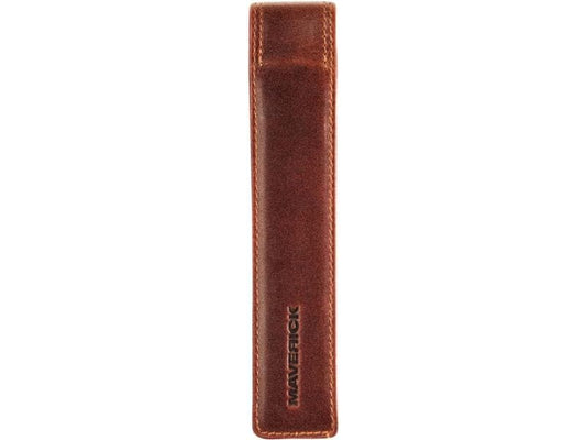 Maverick | Original Etui für 1 Schreibgerät | Leder, braun