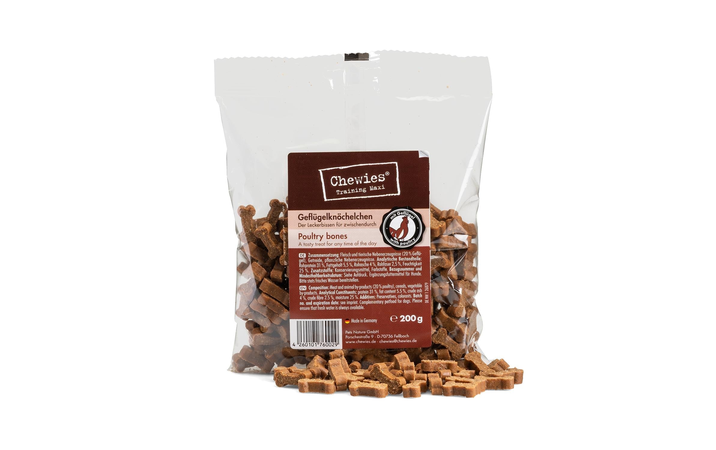 Chewies Geflügelknöchelchen 200g