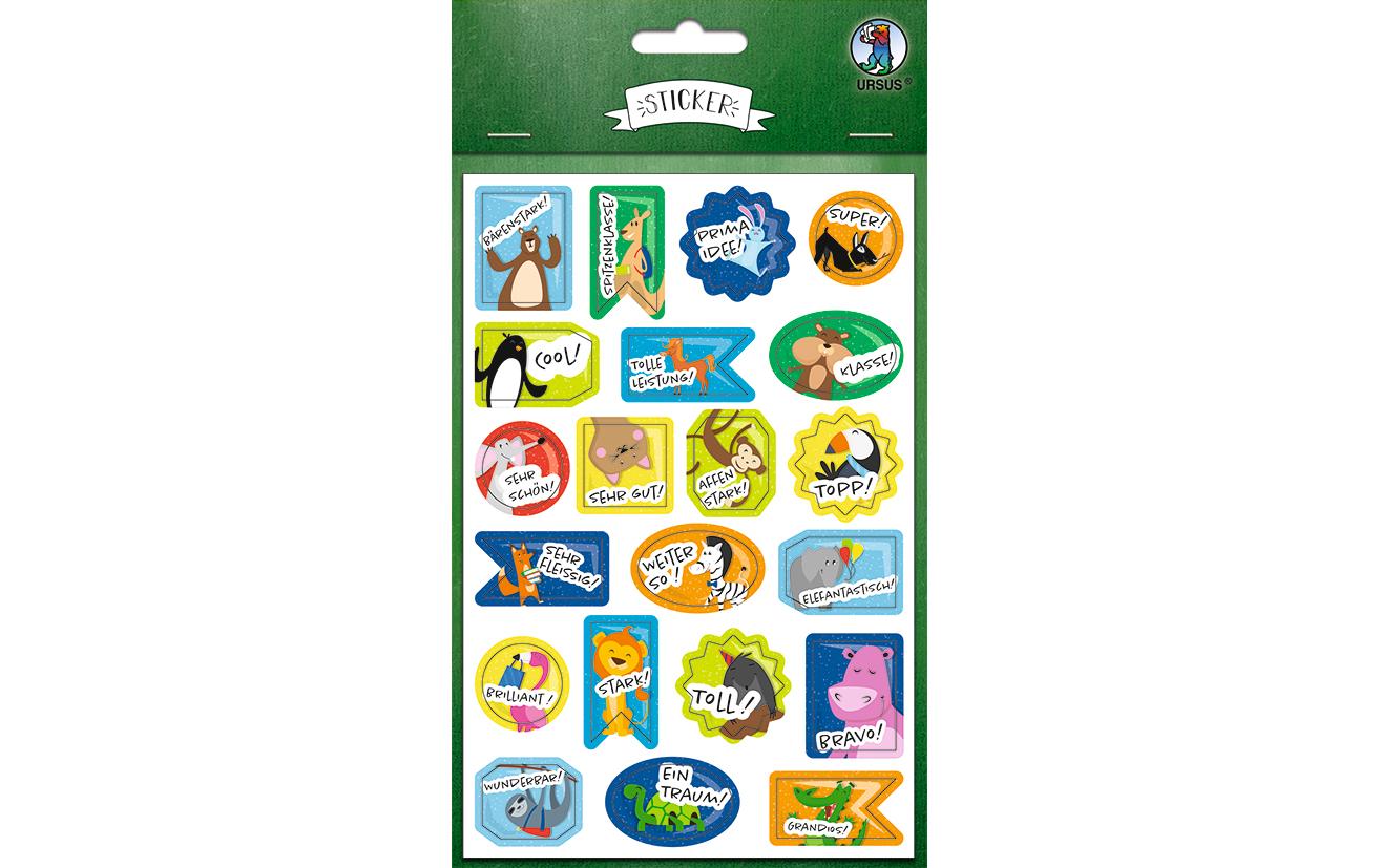 URSUS, Motivsticker Belohnung 84 Sticker, M