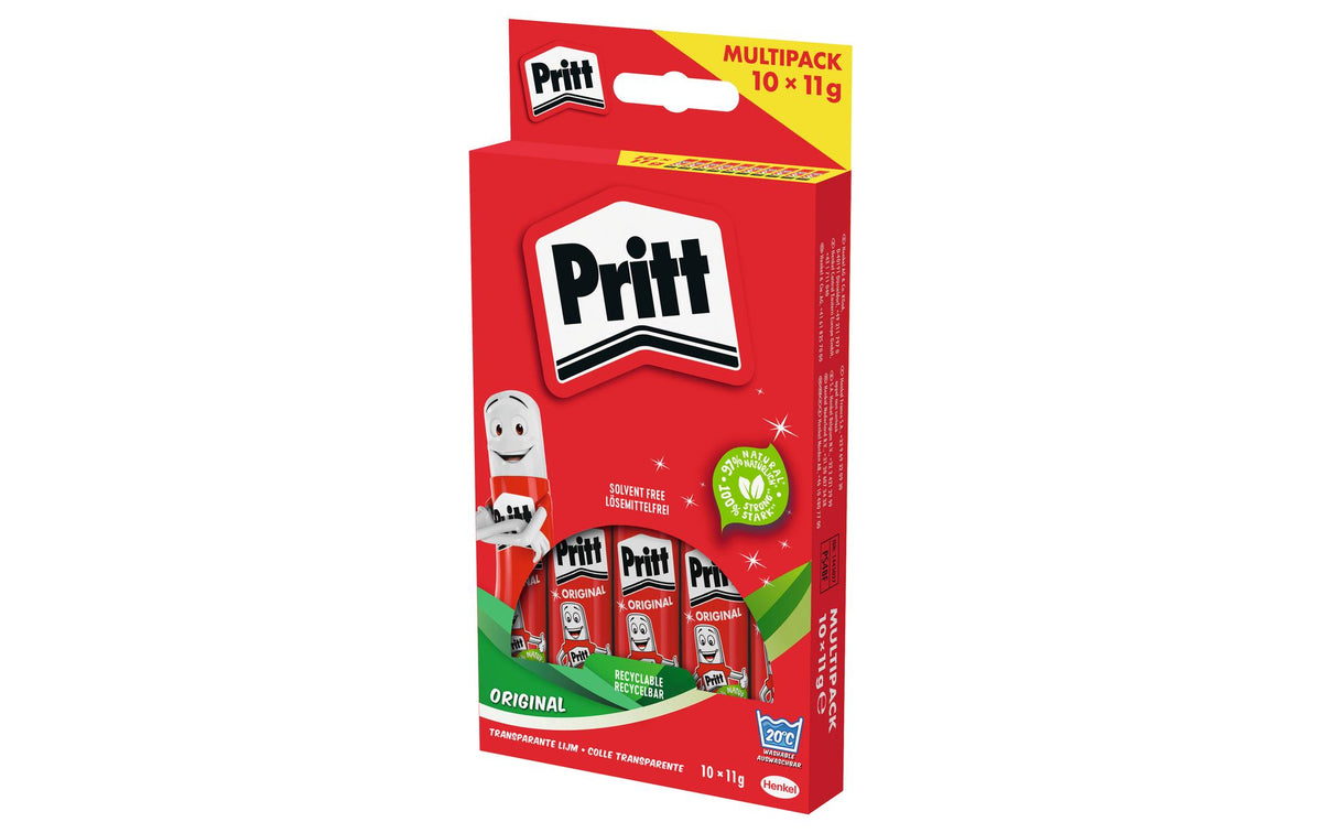 Pritt, Klebestift-Set 11 g, 10 Stück
