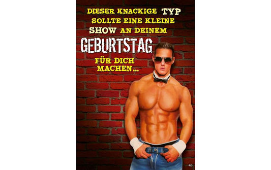 Depesche | Musikkarten mit Überraschung | Dieser knackige Typ sollte eine kleine