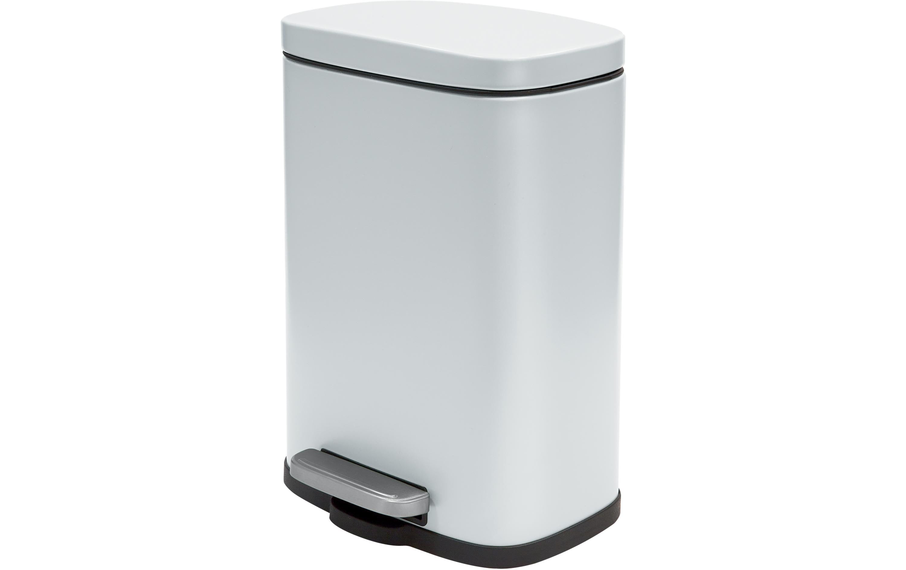 Spirella Treteimer POUBELLE AKIRA 12L BLANC