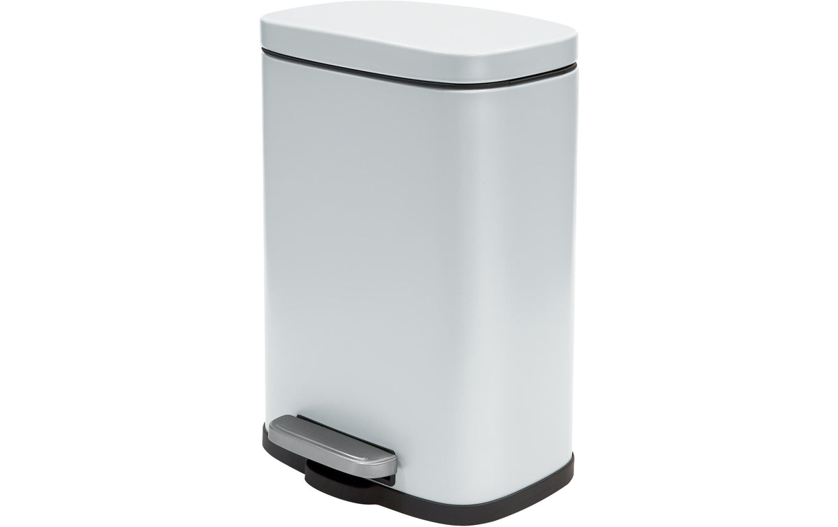 Spirella Treteimer POUBELLE AKIRA 12L BLANC