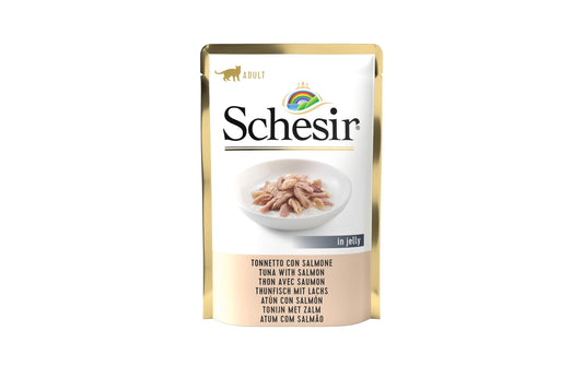 Schesir | Cat Thunfisch, Lachs Gelée 85g | 85 g