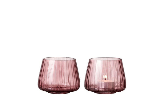 Bitz, Windlicht Kusintha 2 Stück, Pink