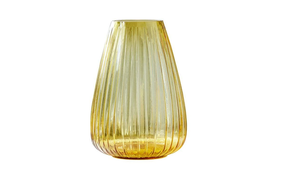 Bitz Vase Kusintha Amber 22cm