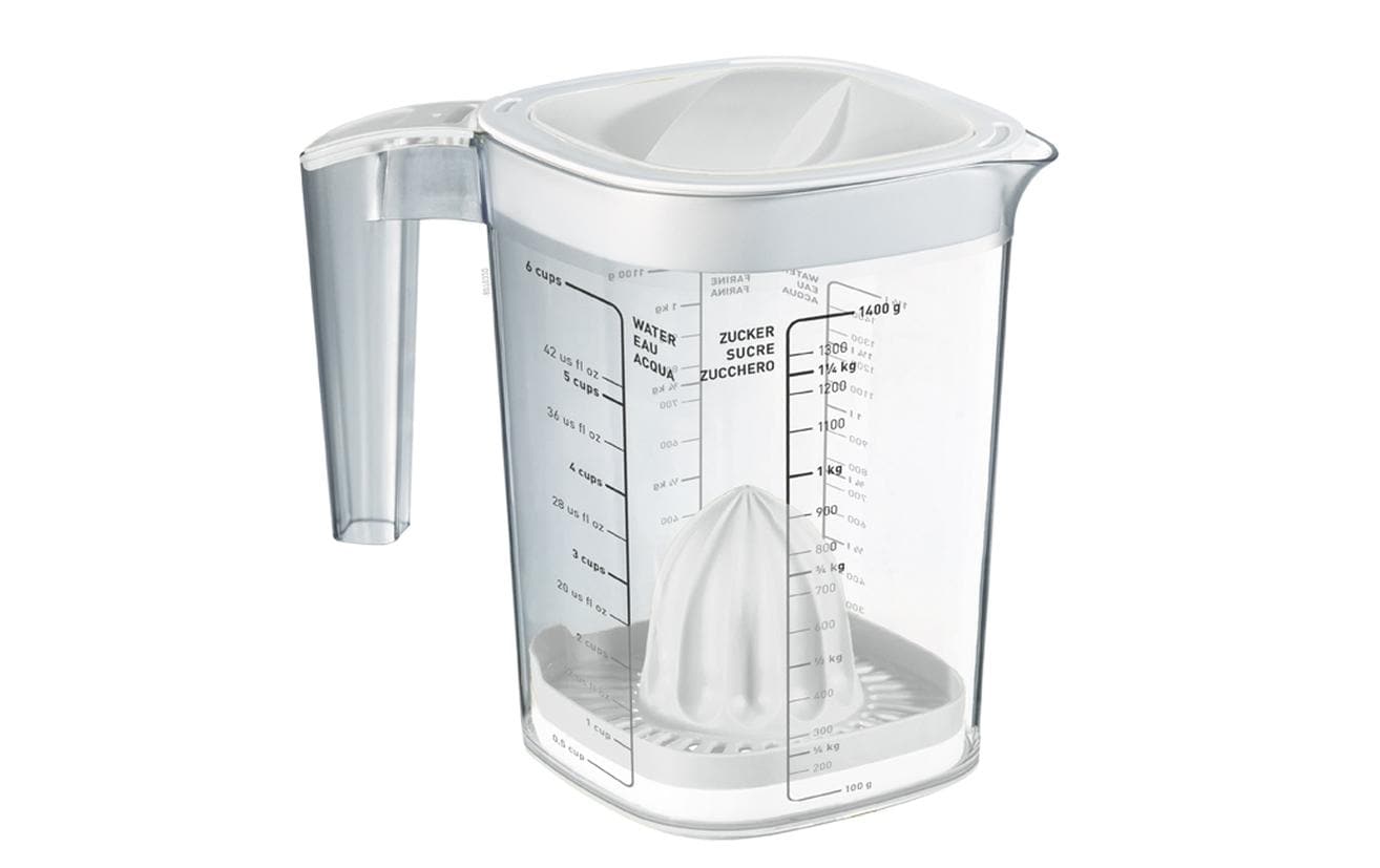 Rotho Back Messbecher 1,5 l LOFT weiss