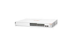 HPE Aruba Networking | HP 1830-24G: 24 Port RJ45, 2SFP 1Gb Switch | PoE+ 195W